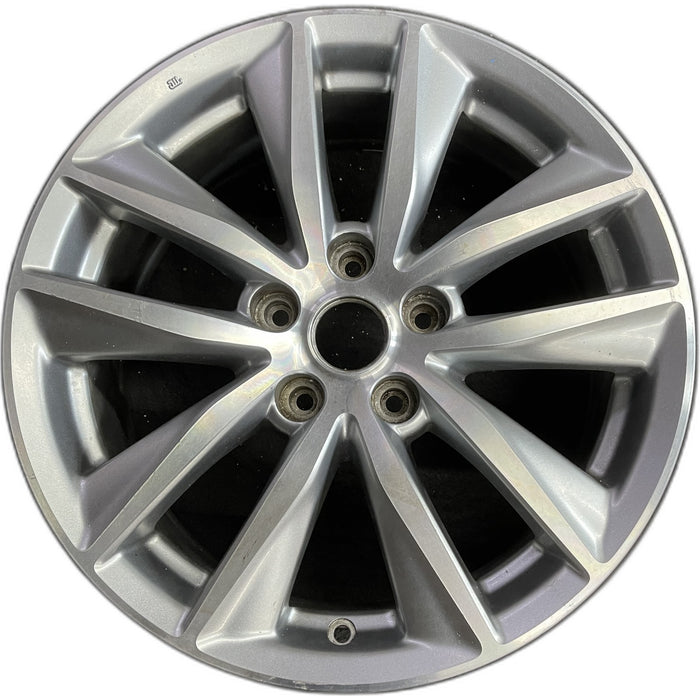 17" INFINITI Q50 16-17 17x7.5 , , machine finish Original OEM Wheel Rim - Front View