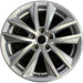 17" INFINITI Q50 16-17 17x7.5 , , machine finish Original OEM Wheel Rim - Front View