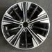 18" ECLIPSE CROSS 18-20 18x7 2-te Original OEM Wheel Rim - Front View