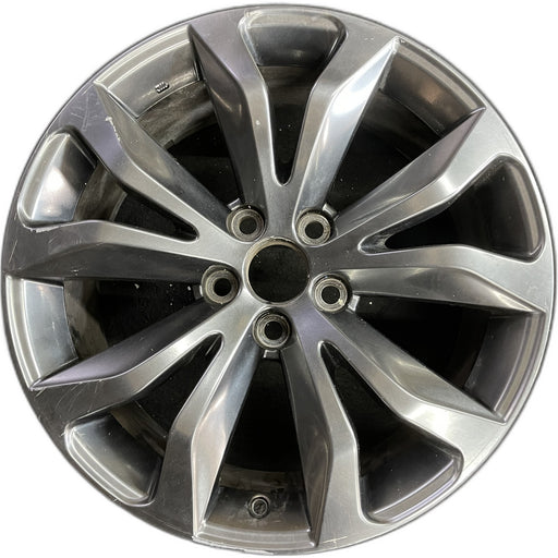 18" NX300 18-21 18x7.5 , , V spoke, Original OEM Wheel Rim - Front View