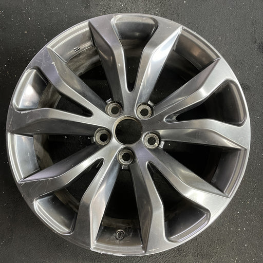 18" NX300 18-21 18x7.5 , , V spoke, Original OEM Wheel Rim - Angle View
