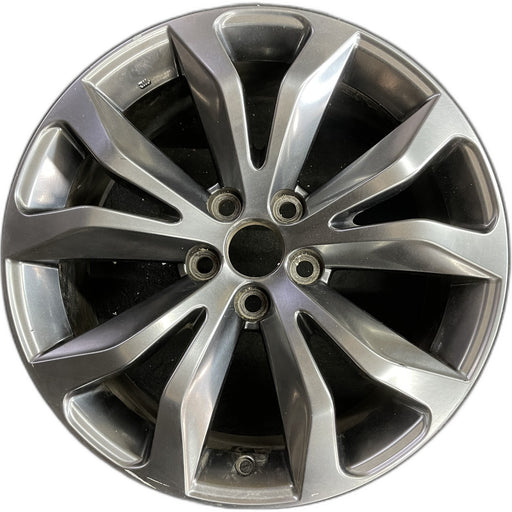 18" NX300 18-21 18x7.5 , , V spoke, Original OEM Wheel Rim - Front View