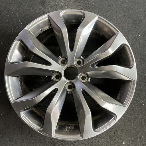 18" NX300 18-21 18x7.5 , , V spoke, Original OEM Wheel Rim - Angle View