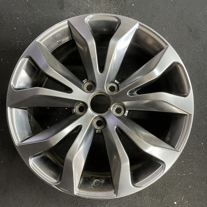 18" NX300 18-21 18x7.5 , , V spoke, Original OEM Wheel Rim - Angle View