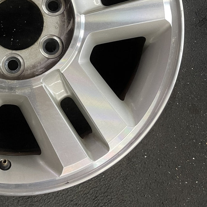 18" FORD F150 PICKUP 04 New Style 18x7.5 aluminum 5 spoke machined face split spokes pockets Original OEM Wheel Rim