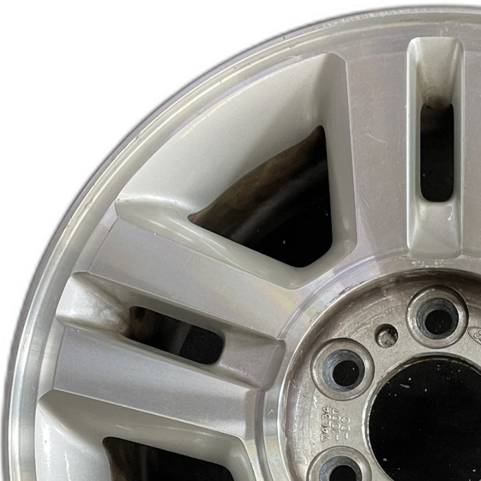 18" FORD F150 PICKUP 04 New Style 18x7.5 aluminum 5 spoke machined face split spokes pockets Original OEM Wheel Rim