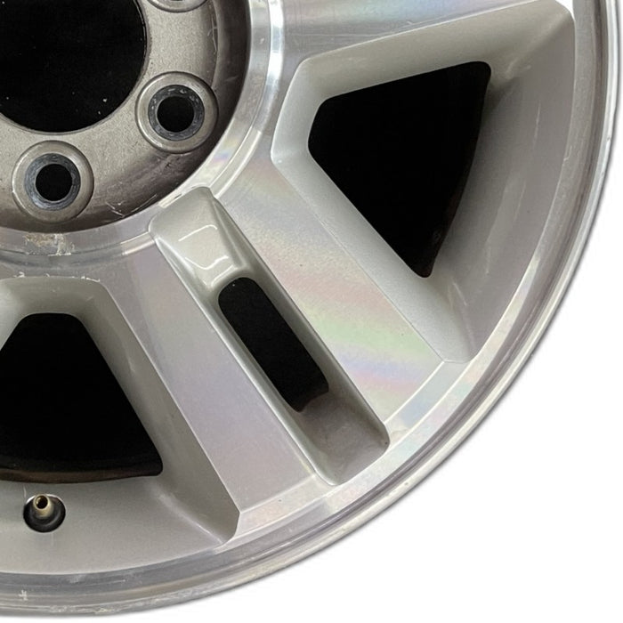 18" FORD F150 PICKUP 04 New Style 18x7.5 aluminum 5 spoke machined face split spokes pockets Original OEM Wheel Rim