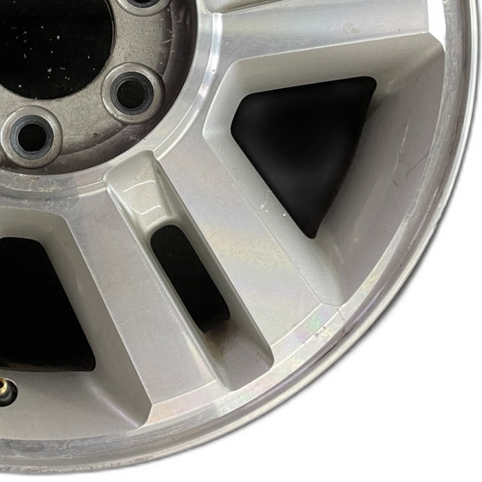 18" FORD F150 PICKUP 04 New Style 18x7.5 aluminum 5 spoke machined face split spokes pockets Original OEM Wheel Rim