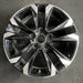 17" TRAILBLAZER 21-23 17x7.5 5 double spoke gloss black opt Q6V Original OEM - Front View