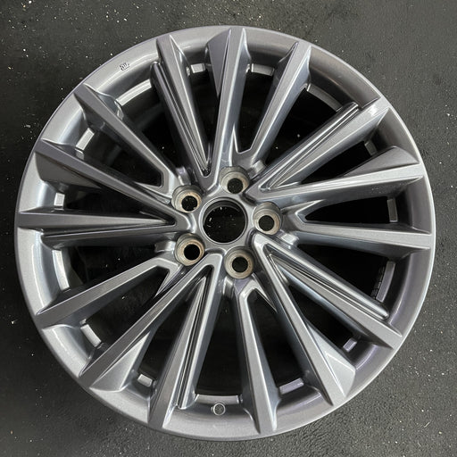 20" TX350 24 20x8, 15 spoke Original OEM Wheel Rim - Angle View