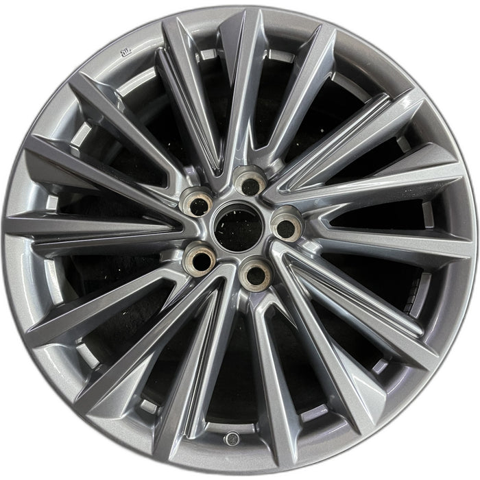 20" TX350 24 20x8, 15 spoke Original OEM Wheel Rim - Front View