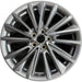 20" TX350 24 20x8, 15 spoke Original OEM Wheel Rim - Front View
