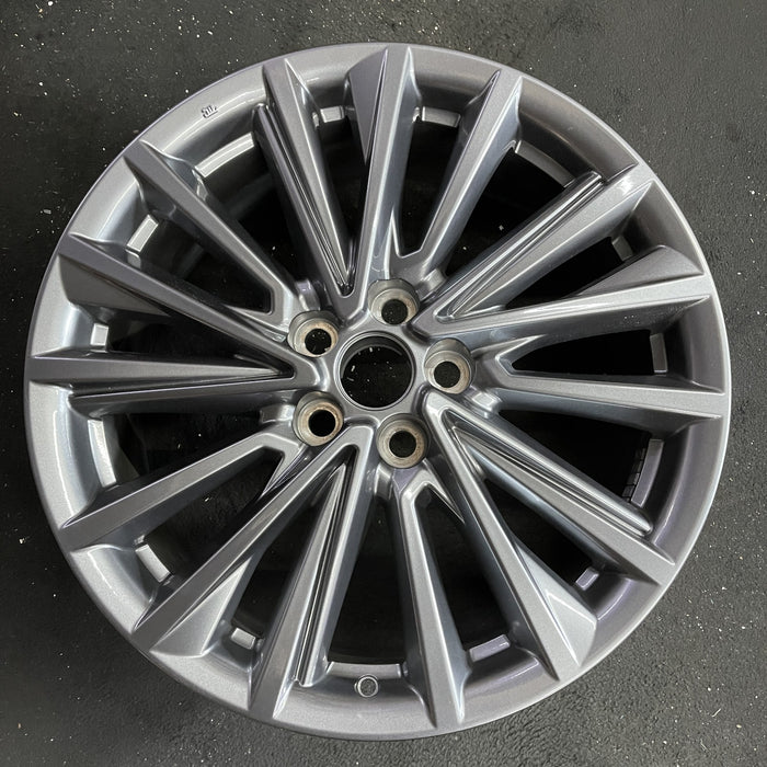 20" TX350 24 20x8, 15 spoke Original OEM Wheel Rim - Angle View