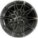 20" BMW M3 21-24 19x10.5, 10 spoke, w/o machined face Original OEM Wheel Rim - Front View