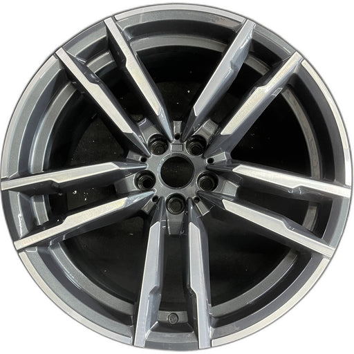 20" X3M 20-24 20x10, Original OEM Wheel Rim - Front View