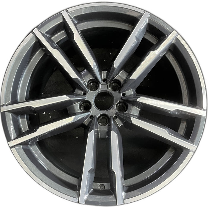 20" X3M 20-24 20x10, Original OEM Wheel Rim - Front View