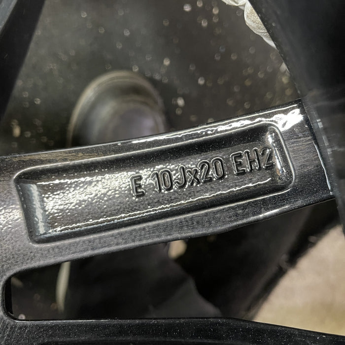 20" X3M 20-24 20x10, Original OEM Wheel Rim - Back View