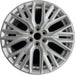 20" ACADIA 24 20x8, silver Original OEM Wheel Rim - Front View