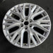 20" ACADIA 24 20x8, silver Original OEM Wheel Rim - Side Profile
