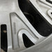 20" ACADIA 24 20x8, silver Original OEM Wheel Rim - Back View