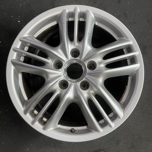 18" PORSCHE CAYENNE 08-10 18x8 , 5 triple spokes Original OEM Wheel Rim - Angle View