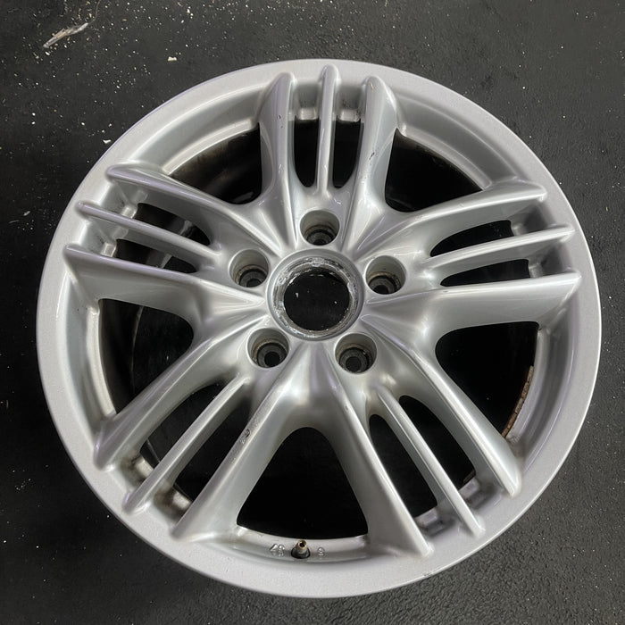18" PORSCHE CAYENNE 08-10 18x8 , 5 triple spokes Original OEM Wheel Rim - Side Profile