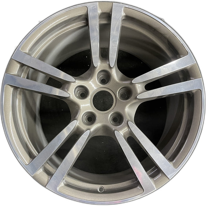 20" PORSCHE PANAMERA 10-16 , 20x11, 5 double spoke Original OEM Wheel Rim - Front View