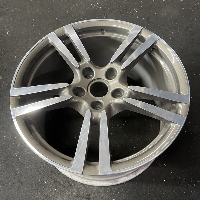 20" PORSCHE PANAMERA 10-16 , 20x11, 5 double spoke Original OEM Wheel Rim - Close-Up Detail