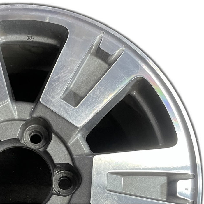 20" TUNDRA 18-21 20x8 alloy 6 spoke exposed lug nuts gray inlay Original OEM Wheel Rim