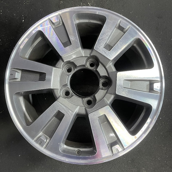 20" TUNDRA 18-21 20x8 alloy 6 spoke exposed lug nuts gray inlay Original OEM Wheel Rim