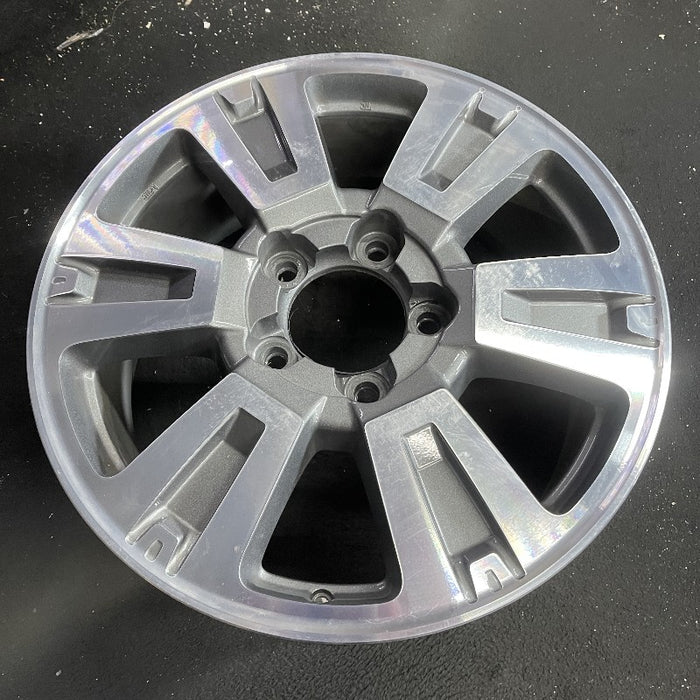 20" TUNDRA 18-21 20x8 alloy 6 spoke exposed lug nuts gray inlay Original OEM Wheel Rim