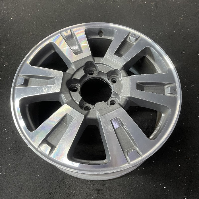 20" TUNDRA 18-21 20x8 alloy 6 spoke exposed lug nuts gray inlay Original OEM Wheel Rim