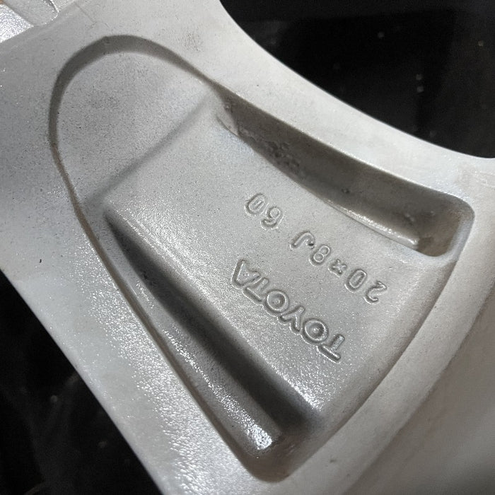 20" TUNDRA 18-21 20x8 alloy 6 spoke exposed lug nuts gray inlay Original OEM Wheel Rim