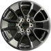 20" SEQUOIA 24 20x8, 6 Y spoke, black Original OEM Wheel Rim - Front View