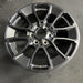20" SEQUOIA 24 20x8, 6 Y spoke, black Original OEM Wheel Rim - Side Profile