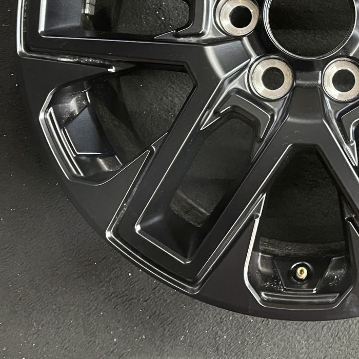 20" SEQUOIA 23-24 20x8 open spoke 6 spoke matte black Original OEM Wheel Rim - Additional View