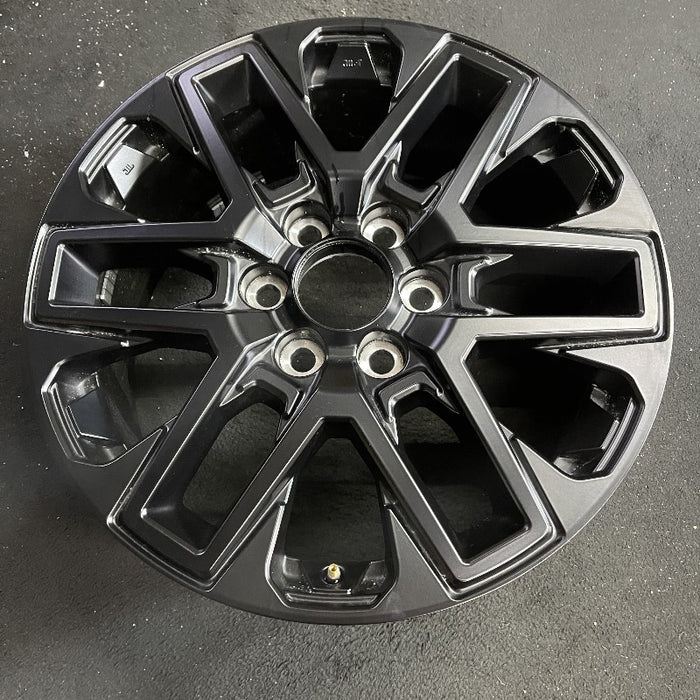 20" SEQUOIA 23-24 20x8 open spoke 6 spoke matte black Original OEM Wheel Rim - View 7