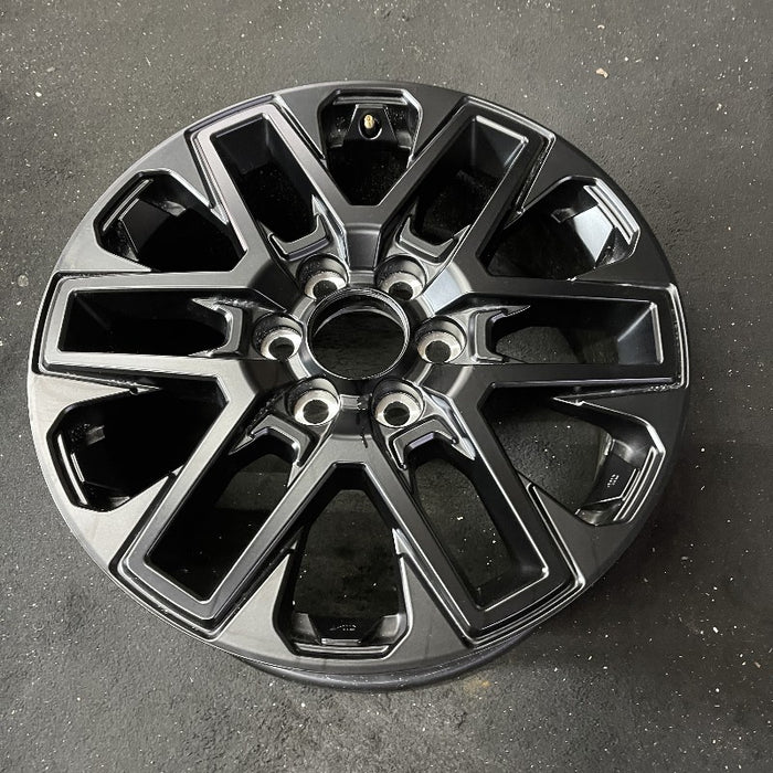 20" SEQUOIA 23-24 20x8 open spoke 6 spoke matte black Original OEM Wheel Rim - View 8
