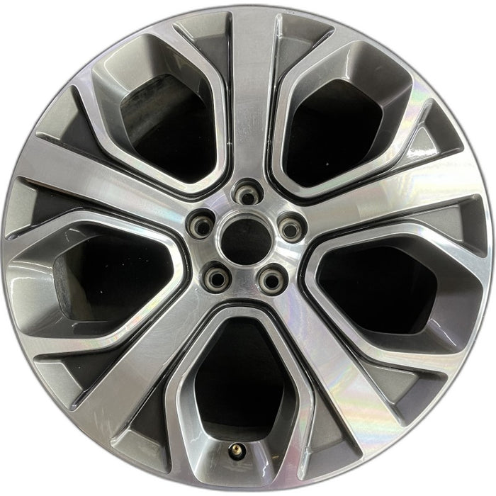 20" EXPLORER 18-19 20x8.5 aluminum TPMS 5 spoke machined face with pockets Original OEM Wheel Rim