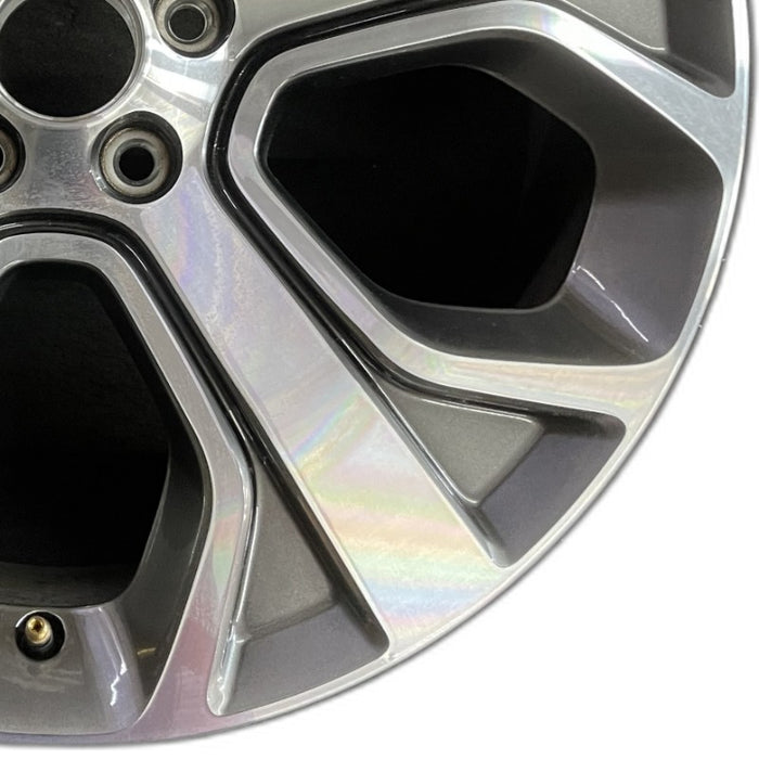 20" EXPLORER 18-19 20x8.5 aluminum TPMS 5 spoke machined face with pockets Original OEM Wheel Rim