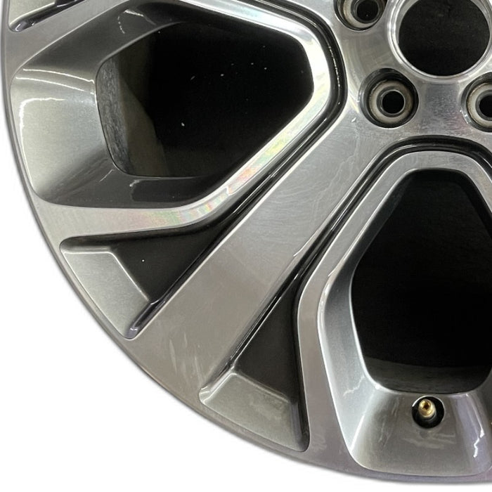 20" EXPLORER 18-19 20x8.5 aluminum TPMS 5 spoke machined face with pockets Original OEM Wheel Rim