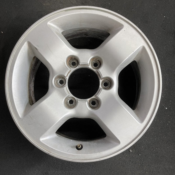 16" XTERRA 04 16x7 alloy 4 spoke flat spoke silver XE Original OEM Wheel Rim