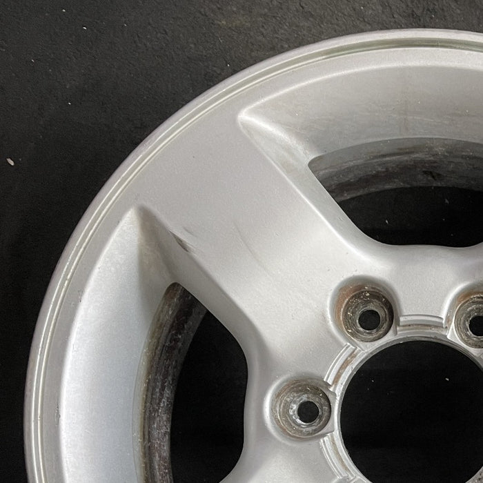 16" XTERRA 04 16x7 alloy 4 spoke flat spoke silver XE Original OEM Wheel Rim