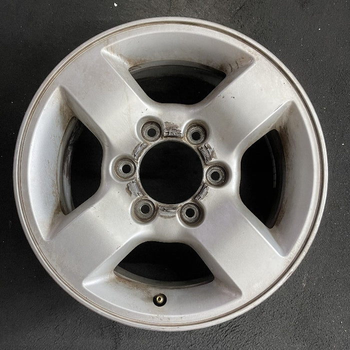 16" XTERRA 04 16x7 alloy 4 spoke flat spoke silver XE Original OEM Wheel Rim