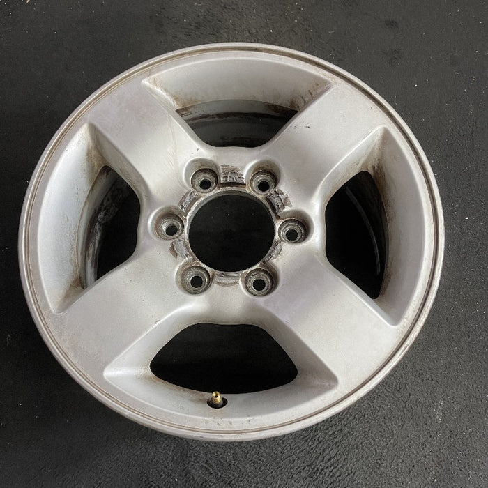 16" XTERRA 04 16x7 alloy 4 spoke flat spoke silver XE Original OEM Wheel Rim