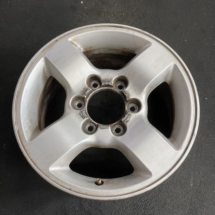 16" XTERRA 04 16x7 alloy 4 spoke flat spoke silver XE Original OEM Wheel Rim