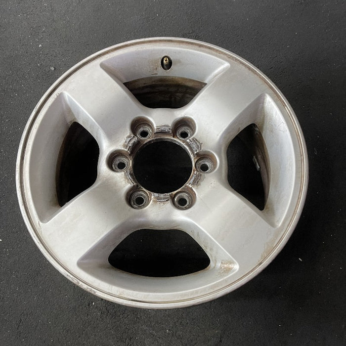 16" XTERRA 04 16x7 alloy 4 spoke flat spoke silver XE Original OEM Wheel Rim