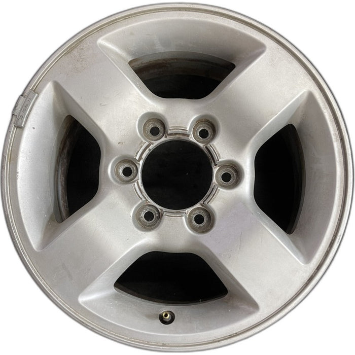 16" XTERRA 04 16x7 alloy 4 spoke flat spoke silver XE Original OEM Wheel Rim