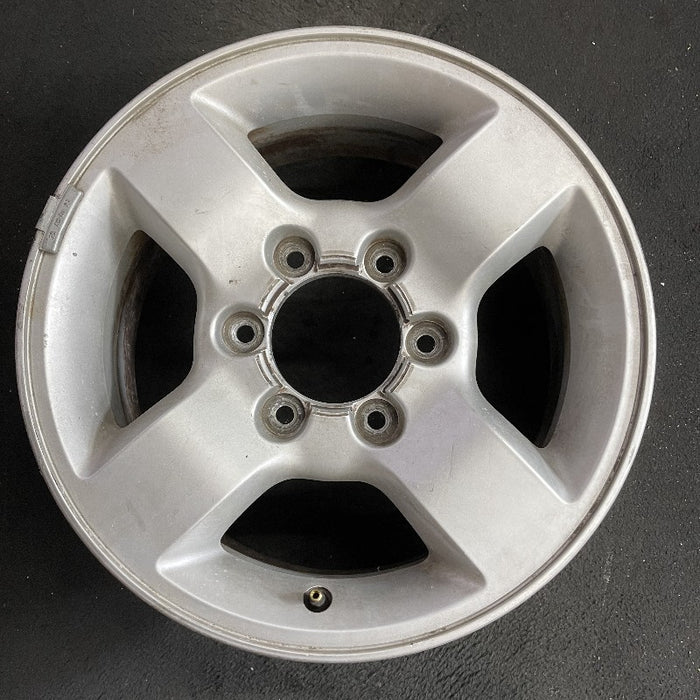 16" XTERRA 04 16x7 alloy 4 spoke flat spoke silver XE Original OEM Wheel Rim
