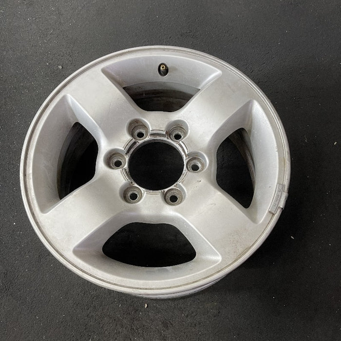 16" XTERRA 04 16x7 alloy 4 spoke flat spoke silver XE Original OEM Wheel Rim